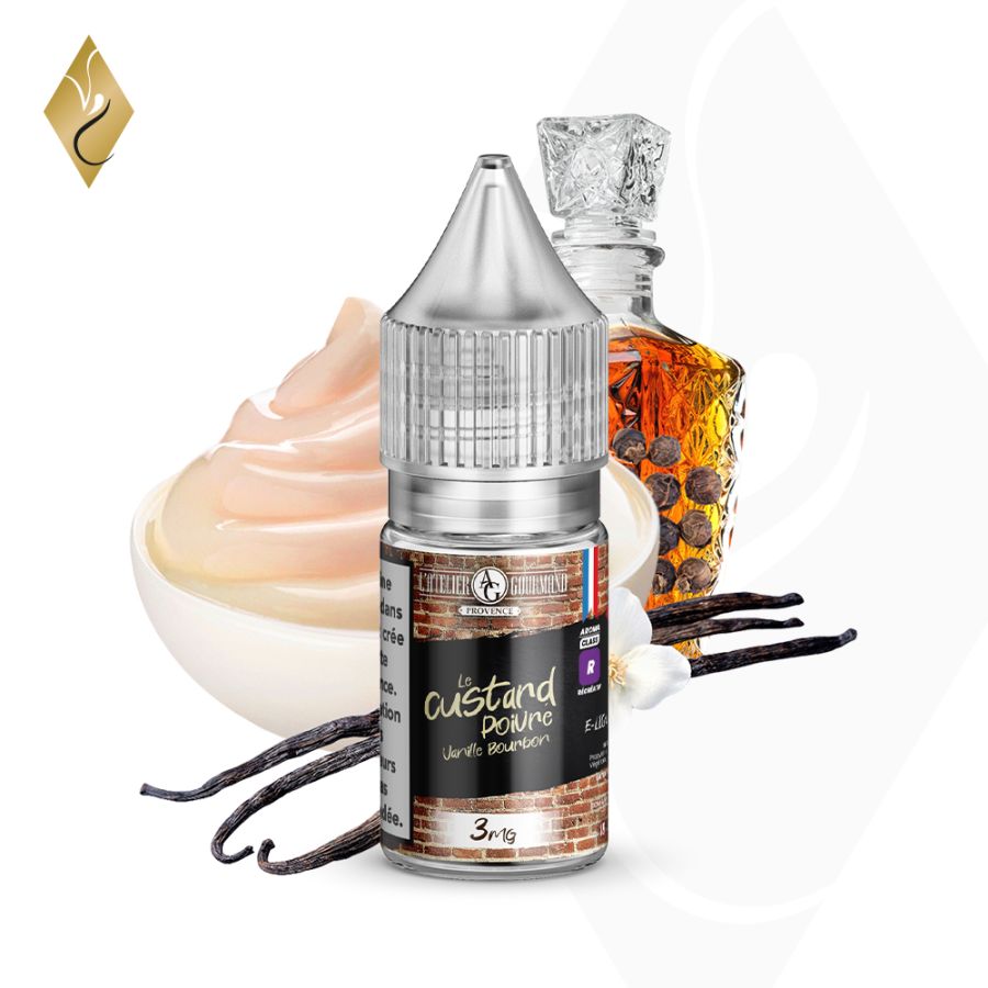 Le Custard Poivré Vanille Bourbon - 10ml