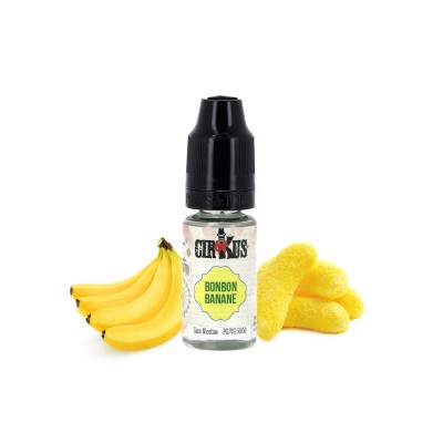 E-liquide Bonbon Banane - Cirkus - 10ml